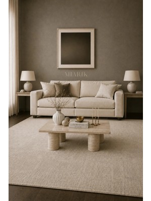 Miarik Design Jessica-Mermer 4 Silindir Ayak Orta Sehpa
