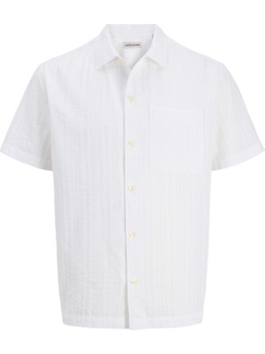 Jack & Jones Erkek Relaxed Fit Kisa Kollu Gömlek - Easton