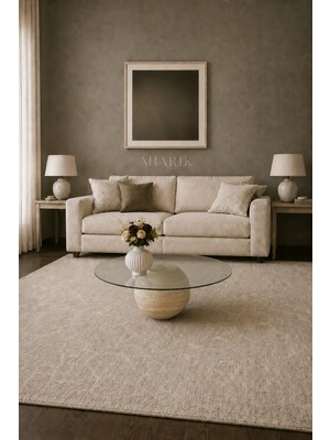 Miarik Design Adonia-Traverten Küre Orta Sehpa