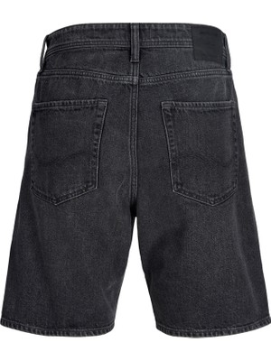 Jack & Jones Erkek Relaxed Fit Yüksek Bel Jean Sort - Tony