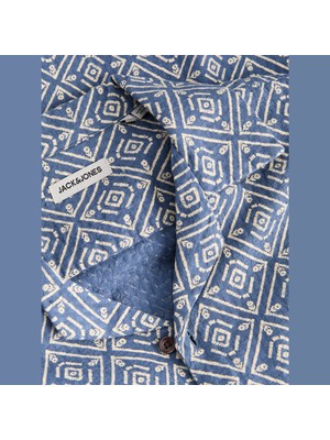 Jack & Jones Erkek Relaxed Fit Resort Yaka Gömlek - Vincent