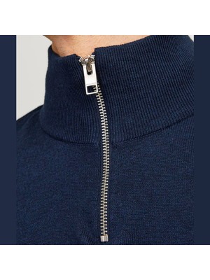 Jack & Jones Erkek Yüksek Yaka Triko Kazak - Emil