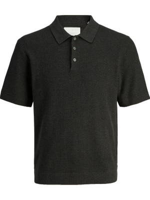 Jack & Jones Erkek Regular Fit Triko Polo Tisört - Cooper
