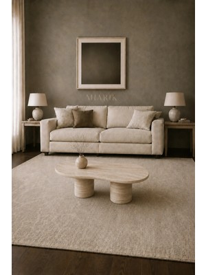 Miarik Design Dogal Traverten Orta Sehpa