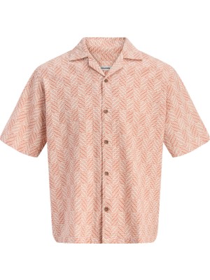 Jack & Jones Erkek Relaxed Fit Resort Yaka Gömlek - Vincent