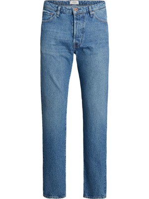 Jack & Jones Erkek Relaxed Fit Yüksek Bel Jean - Chris