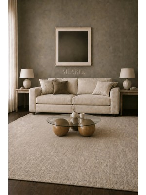 Miarik Design Ahşap Top Ayaklı Yuvarlak Orta Sehpa