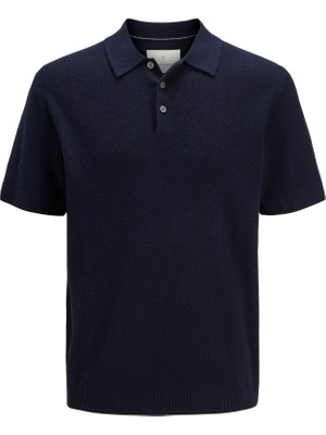 Jack & Jones Erkek Regular Fit Triko Polo Tisört - Cooper