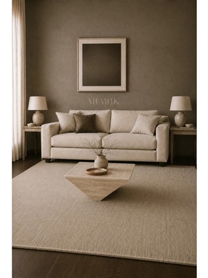 Miarik Design Arte Marble Traverten Kare Orta Sehpa