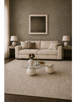 Miarik Design Doğla Traverten Top Ayak Sehpa
