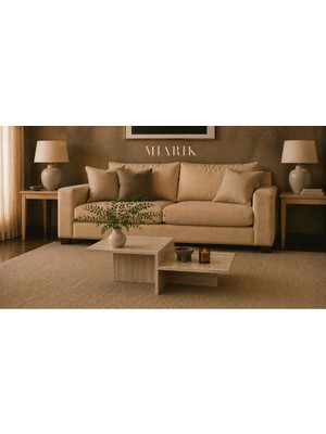 Miarik Design Traverten Orta Sehpa