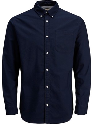Jack & Jones Erkek Regular Fit Uzun Kollu Gömlek - Classic