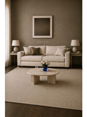 Miarik Design Arte Marble Traverten Silindir Orta Sehpa