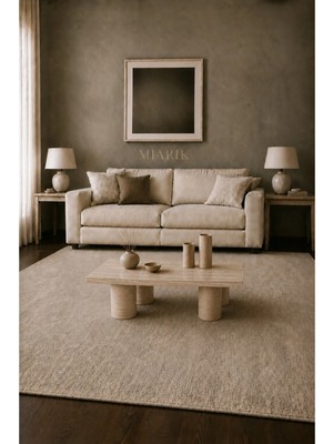 Miarik Design Mermer 4 Silindir Ayak Orta Sehpa Dkdr