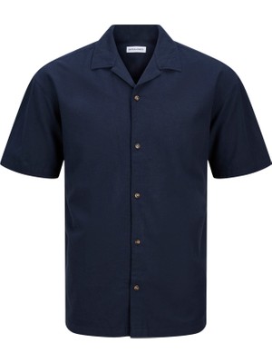 Jack & Jones Erkek Resort Yaka Kisa Kollu Gömlek - Summer