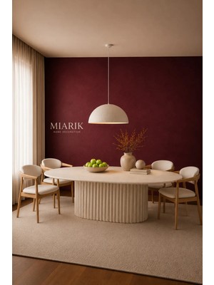 Miarik Design Traverten Yemek Masası