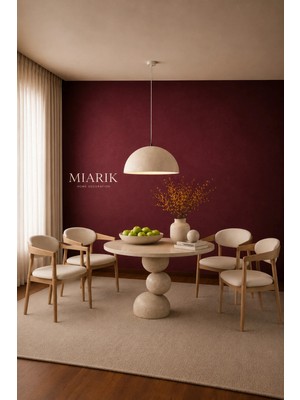 Miarik Design Ahsap Yemek Masası