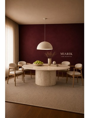 Miarik Design Traverten Masa