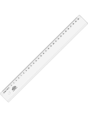 Vuralsin38 Geniş Plastik Cetvel 30 cm