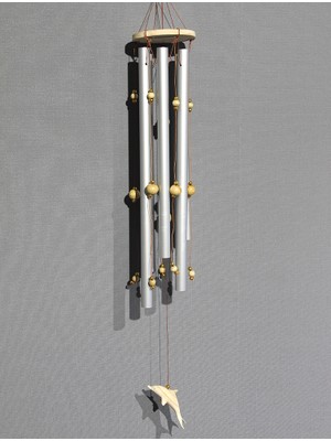 Nevamel Boncuklu Metal Rüzgar Çanı Model 1