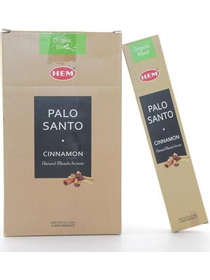 Nevamel Hem Organic Blend Series Palo Santo Cinnamon Masala Aromalı Çubuk Tütsü