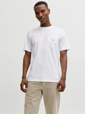 Jack & Jones Jack&jones Jprblucaleb Ss Tee Erkek T-Shirt 12293019
