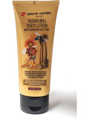 Vuralsin38 Nourishing Body Lotion With Glitter - Altın Işıltılı Besleyici Vücut Losyonu - 200 ml
