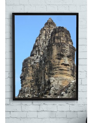 Vuralsin38 (PSTER13488) Tapınak Çerçeveli Tablo 2 (40X50CM)