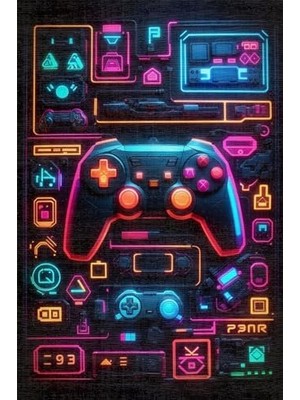 Vuralsin38 Penra Kadife Oyuncu Odası Halısı Kaymaz Pamuk Tabanlı Yıkanabilir Antibakteriyel Gamer, Gaming Halısı 160X230