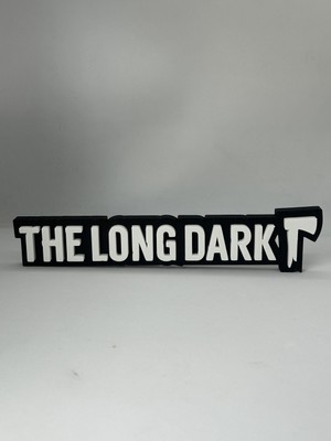 Goka 3D Craft The Long Dark 3D Duvar Dekoru - 23 cm Premium Versiyon (1.5 cm Çift Montaj Setli)