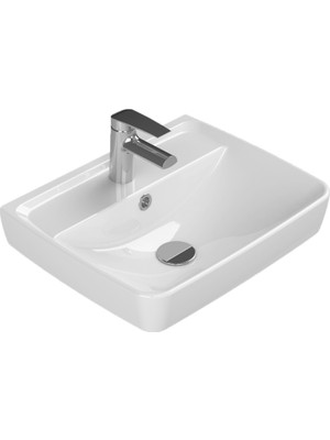 Turkuaz Seramik Duru 50x40 cm Ayak Uyumlu Lavabo