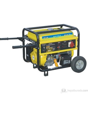 Aksa AAP-8000E3 Benzinli Trifaze Jeneratör 8kVA (4 Zamanlı Motor) Otomatik Çalıştırma ile 6500 W Güç