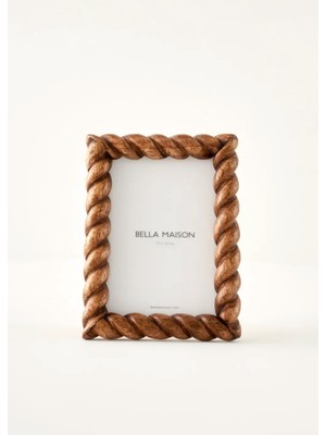 Bella Maison Twist Çerçeve Kahverengi (13X2X18 Cm)