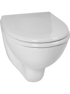 VitrA Arkitekt Asma Klozet 5959L003-0850 + Nuvoplast Soft Kapak Yavaş Kapanan Özellikli