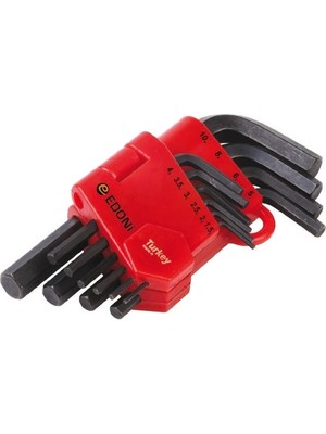 Eltos Edoni 120 mm Alyan Seti 10 Parça Ergonomik Tasarım ile Profesyonel Kalite Sunar