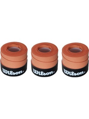 Wilson Comfort Bowl O'grips Tekli Kiremit Grip Turuncu Renk 3 Adet Özel Model