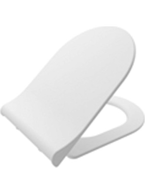 Kale Idea 2.0 Ultra Slim Beyaz Klozet Kapağı Yavaş Kapanan Modern Tasarım Duroplast 310200700032