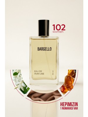 Bargello 102 Kadın 50 ml EDP Parfüm Çiçeksi Koku ile Şık Hediye Seçeneği