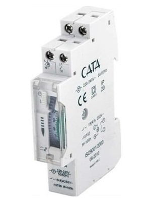 Cata Zaman Saati Rölesi CT-9184 Adaptör Özellikli 220-240 V 3500 W Güç Kapasitesi