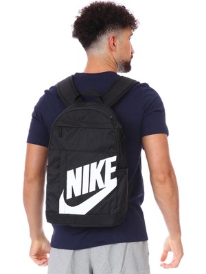 Nike Elemental BA5876 Siyah Renkli Okul Seyehat Gezi Sırt Çantası Erkekler İçin Kullanışlı Tasarım