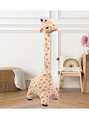 Harika Peluş Fabrikası Büyük Yumuşak 100 cm Oyuncak Peluş Zürafa Uyku ve Oyun Arkadaşı