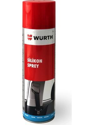 Würth Silikon Sprey Trim Sesi Giderici 400 ml Made In Germany Antistatik Özellikli Plastik ve Metal Koruma