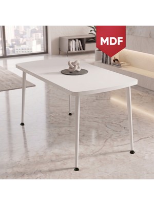 Canisa Runes Serisi Mdf Sabit 80X130 Mutfak Masası