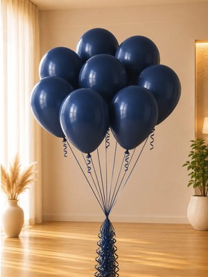 Lacivert Balon 12 Inc 100'LÜ
