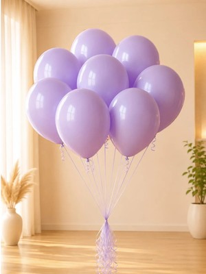 Lila Balon 12 Inc 100'LÜ