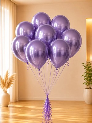 Kalisan Mor Krom Balon 12 inc 50'li