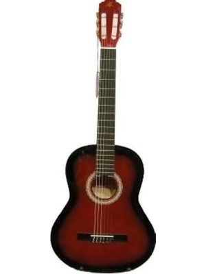 Barcelona LC 3900RDS Klasik Gitar Bordo Renkli Kılıf ve Pena ile Profesyonel Kullanım İçin