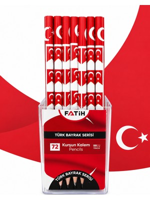 Danacı Kırtasiye Türkiye Desenli Kurşun Kalem 2b Fatih 6 Adet