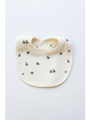 Oh la la Koala For Little Ones Elma Desenli Kaşkorse Çıt Çıtlı Bebek Önlük