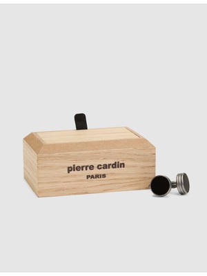Pierre Cardin Erkek Siyah Kol Düğmesi 50328676-VR046